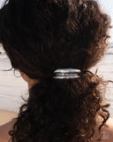 Headlining Hair Toss - Silver - Hair Tie