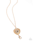 Panoramic Padlock - Gold