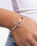 Holy Headline - Silver - Cross Bracelet