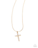 Holy Harmony - Gold - Cross Necklace