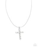 Holy Harmony - White - Cross Necklace