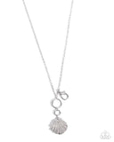 Seashell Socialite - White - Lanyard