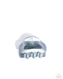 Striped Shopaholic - Multi - Claw Clip