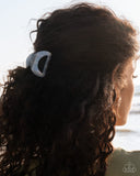 Striped Shopaholic - Multi - Claw Clip