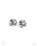 Baseball Backdrop - Silver - Cufflinks