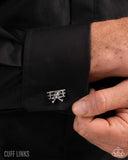 WRIGHT Here! - Silver - Cuff Links