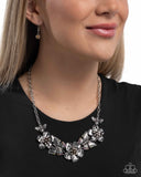 Soaring Song - Multi - Butterfly Floral Necklace
