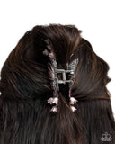 Fluttering French - Pink - Butterfly Claw Clip