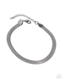 Mesh Maverick - Silver - Stainless Steel Urban Bracelet