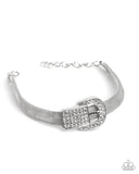 Boldly Buckled - White LOP0625