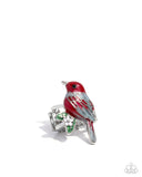 Nestled Nightingale - Red - Cardinal Ring