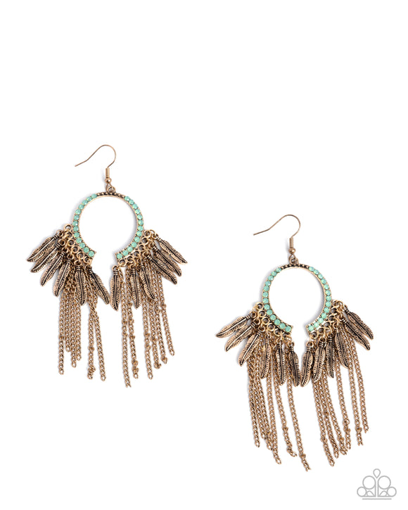 Free-Spirited Fringe - Green
