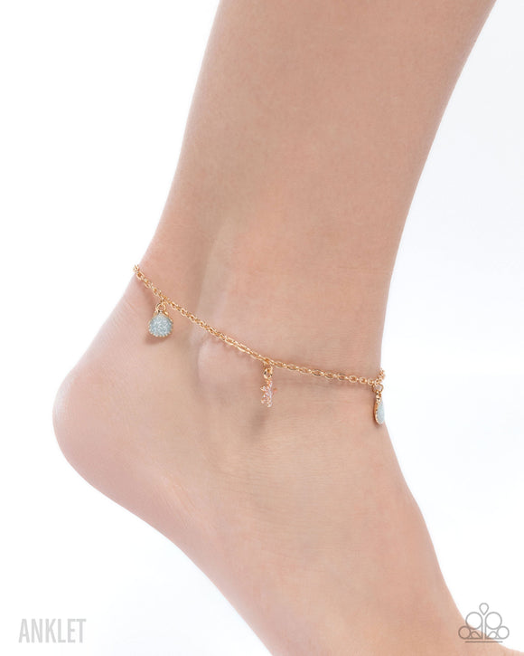 Coastal Celebrity - Gold - Anklet