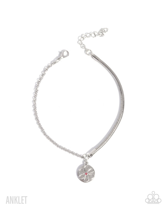 Glistening Growth - Pink - Anklet