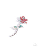 Reliable Rose - Red - Brooch