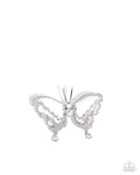 Articulate Aerial - White - Brooch