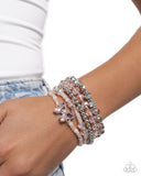 Aerial Abundance - Pink - Butterfly Bracelet