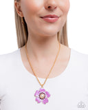 Perennial Pendant - Purple