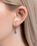 Teardrop Timeline - Brass