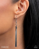 Herringbone Haute - Silver - Stainless Necklace LOP0625