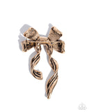 Bow Bonanza - Gold - Brooch