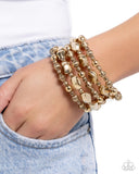 Monochromatic Mosaic - Gold