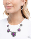 Skewed Squares - Purple