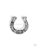 Horseshoe Horizon - Blue - Brooch