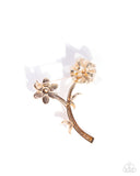Blooming Boutonniere - Gold - Brooch