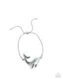 Whimsical Whale - Blue - Lariat Style Bracelet