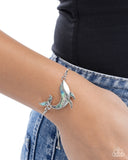 Whimsical Whale - Blue - Lariat Style Bracelet