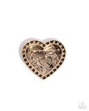 A Breath of Fresh Romance - Gold - Brooch