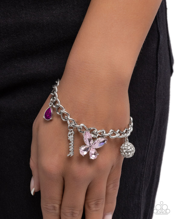 Luminous Lift - Pink - Inspirational Bracelet