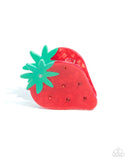 Strawberry Showcase - Red - Claw Clip