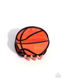 Basketball Babe - Orange - Claw Clip