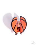 Basketball Babe - Orange - Claw Clip