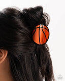 Basketball Babe - Orange - Claw Clip