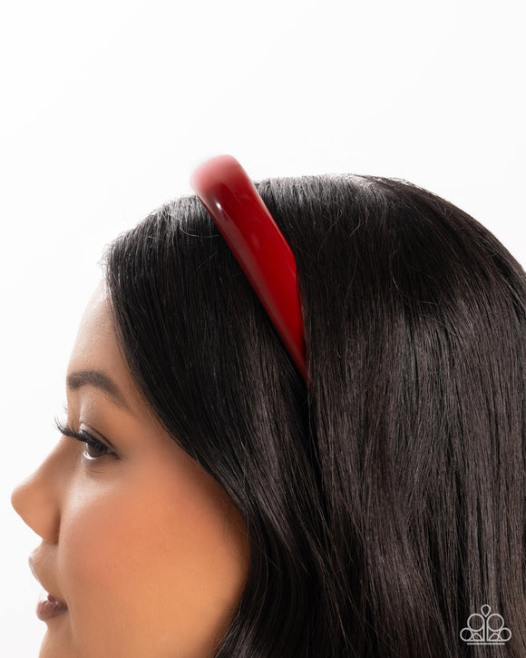 Regal Richness - Red - Headband