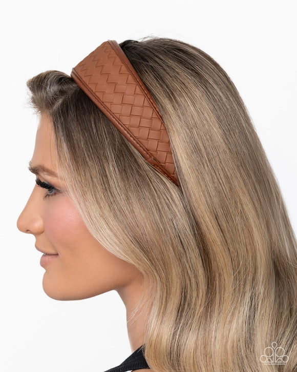 Woven Wellness - Brown - Headband