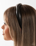 Exciting Eloquence - Black - Headband