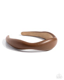 Exciting Eloquence - Brown - Headband
