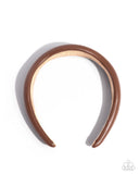 Exciting Eloquence - Brown - Headband