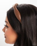Exciting Eloquence - Brown - Headband