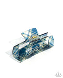 Prized Plaid - Blue - Claw Clip