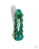 Jovial Jellyfish - Green - Claw Clip