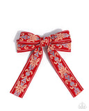 Printed Parlor - Red - Bow