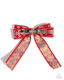 Printed Parlor - Red - Bow