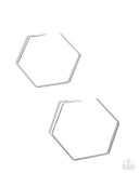 Handcrafted Hexagons - Silver