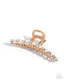 Social Shimmer - Gold - Claw Clip
