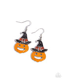 Bewitching Behavior - Multi - Halloween Earrings